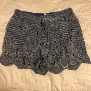 Lace shorts